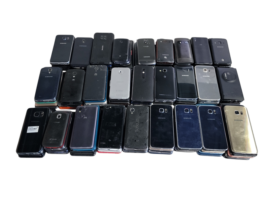 Lot of 135x Android Phones [Samsung / ZTE / Motorola | Untested] (