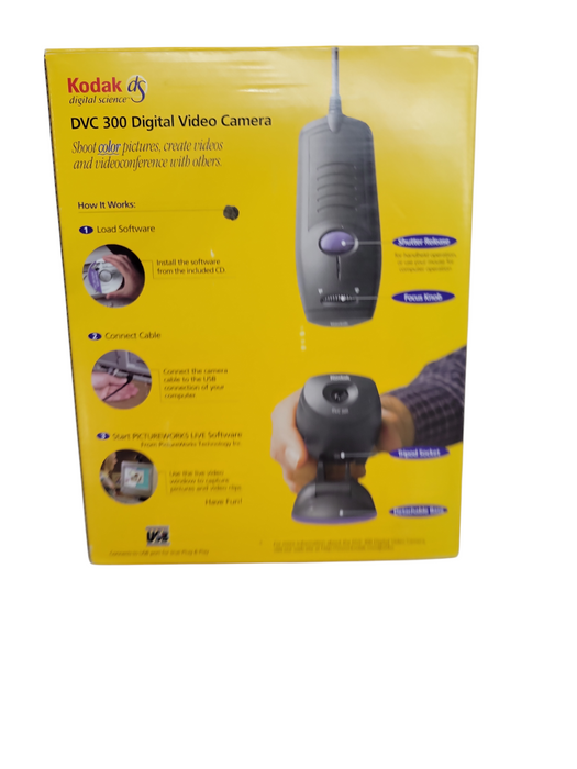 KODIAK Digital Science DVC 300 DIGITAL VIDEO CAMERA USB CONNECTION %