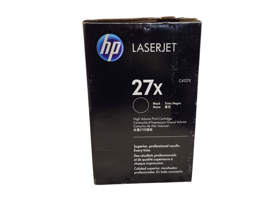 Genuine HP 27X (C4127X) High Volume Print Toner Cartridge  $