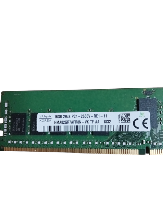 SK Hynix 16GB 2Rx8 PC4-2666V-RE1-11 HMA82GR7AFR8N-VK TF DDR4 Server Memo Q