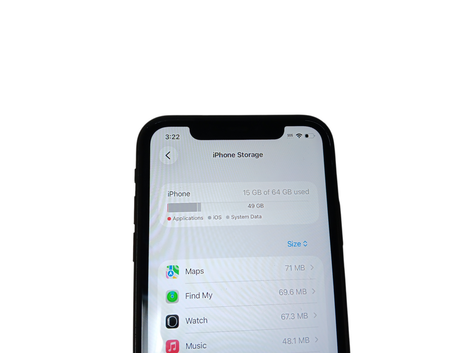 Apple iPhone 11 - 64GB - Space Gray [A2111]