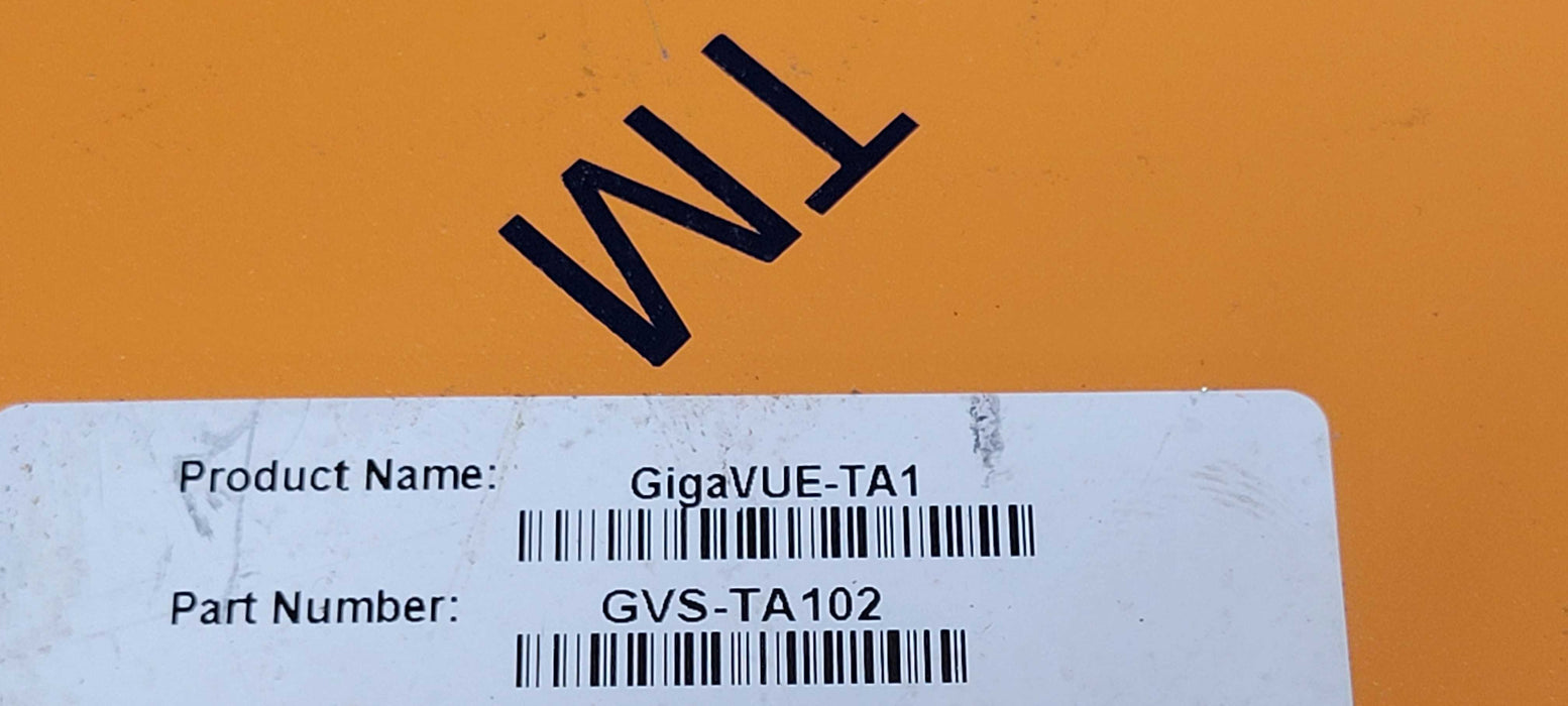 Gigamon GigaVUE-TA1 GVS-TA102 Traffic Aggregator 48 Port, READ _