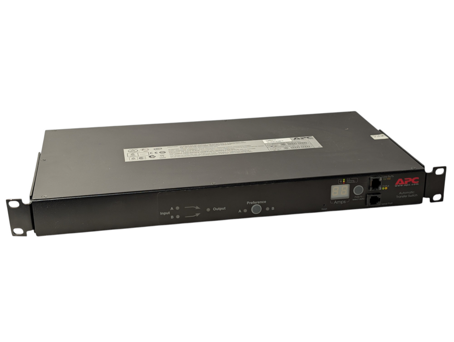 APC AP7723 Automatic Transfer Switch Redundant Rack-Mountable 208/230V -