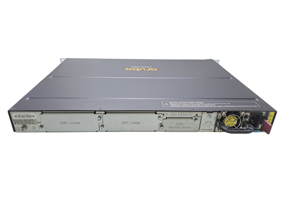 Aruba J9729A 2920-48G-POE+ | 48-Port Gigabit PoE+ Network Switch 1x PSU )