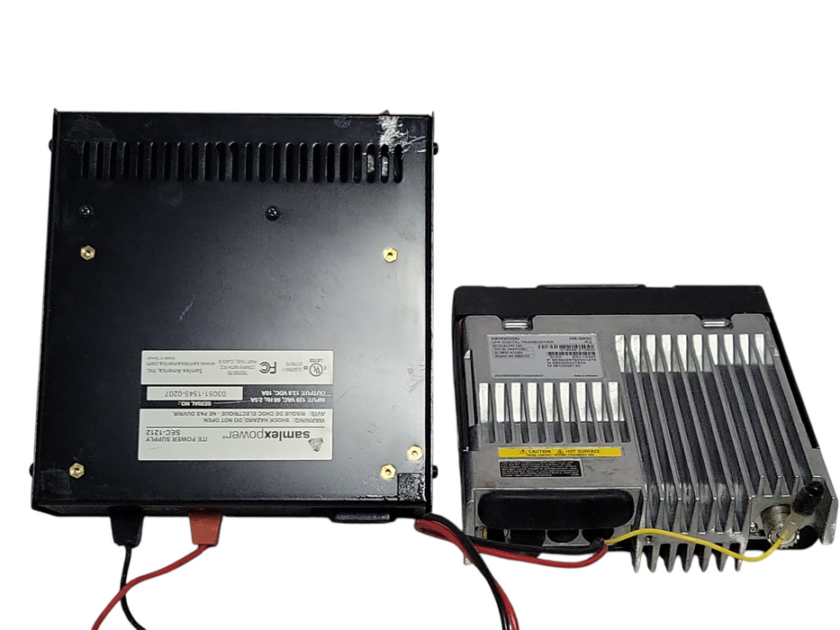Kenwood NX-5800-K2 UHF Digital Transceiver w/ Samlex SEC-1212 Power supply _