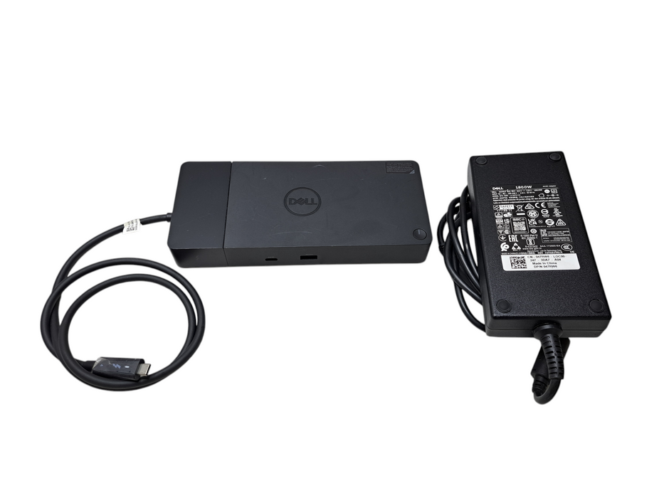 Dell WD22TB4 Thunderbolt 4 Docking Station w/ 180W Power Adapter )