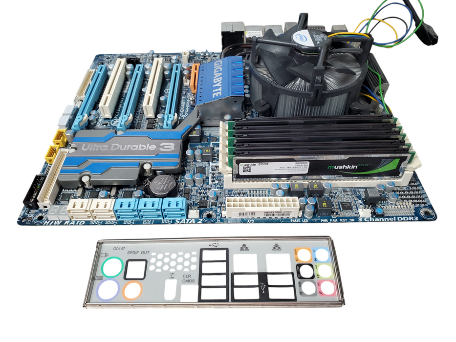 GIGABYTE GA-EX58-UD5 Socket LGA1366 DDR3 Motherboard WITH I-7 950 20GB RAM