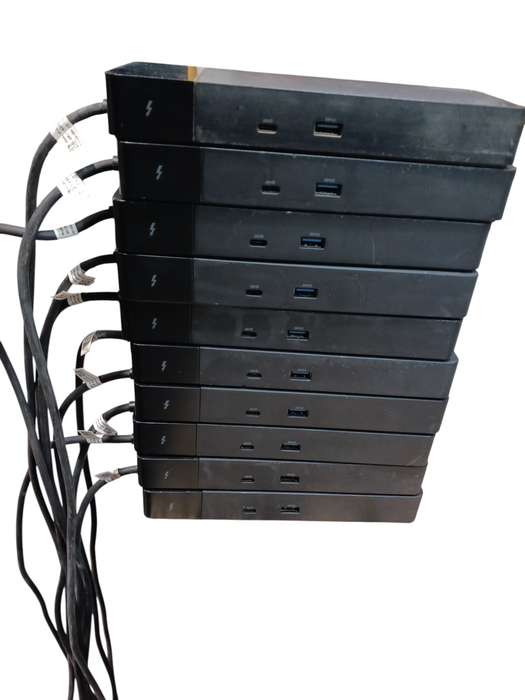 Lot of 10x Dell WD19TBS K20A Thunderbolt 3 USB-C Docking Station