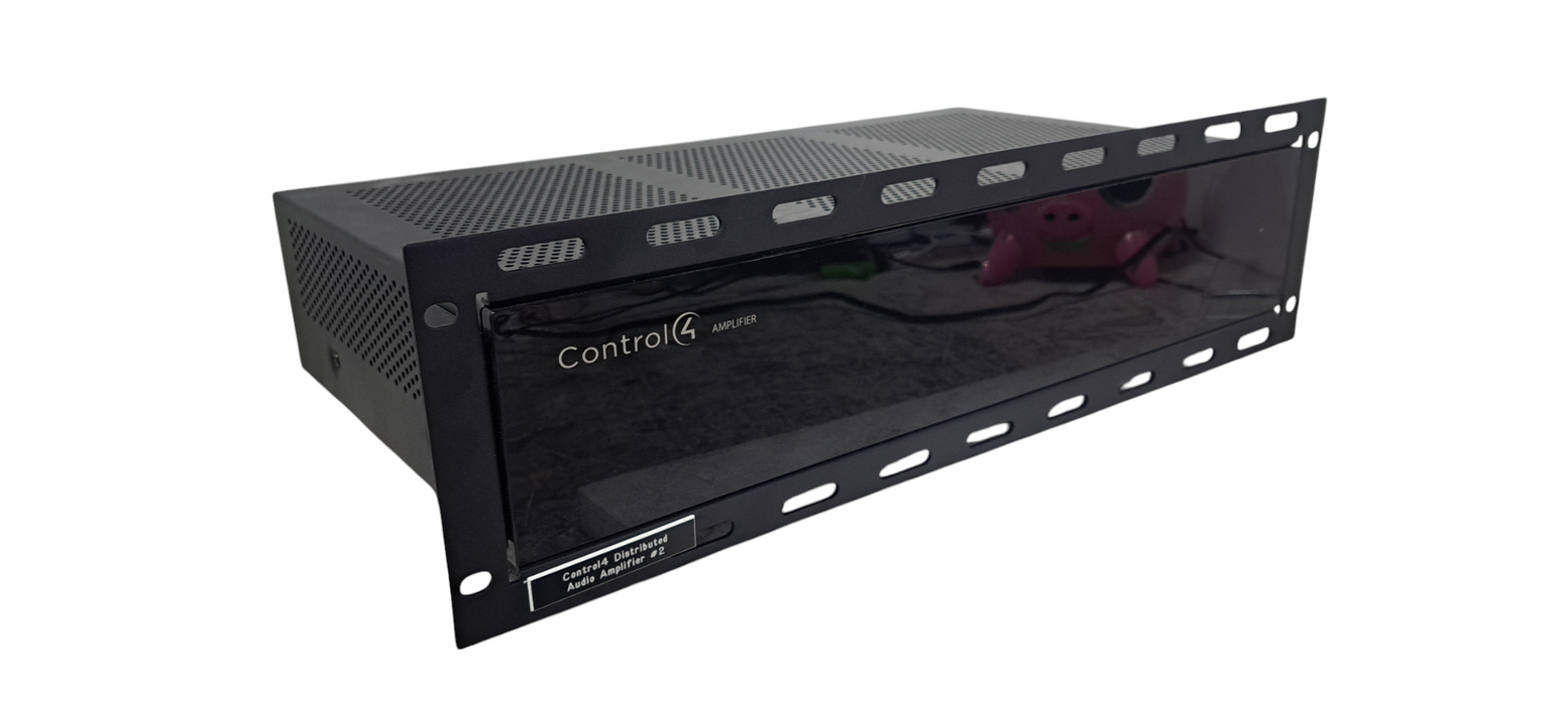 Control4 C4-AMP108 Black 8 Zone 16 Channel Power Amplifier With Rack Mount