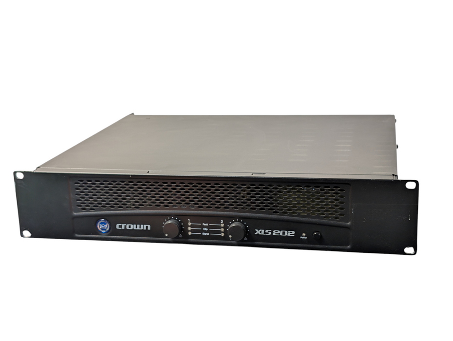 Crown XLS 202 two-channel stereo power amplifier -