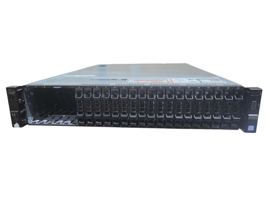 Dell R730xd 2U 24x 2.5" | 2x Xeon E5-2630 v3, 32GB DDR4, H330 Mini, 10G NI !
