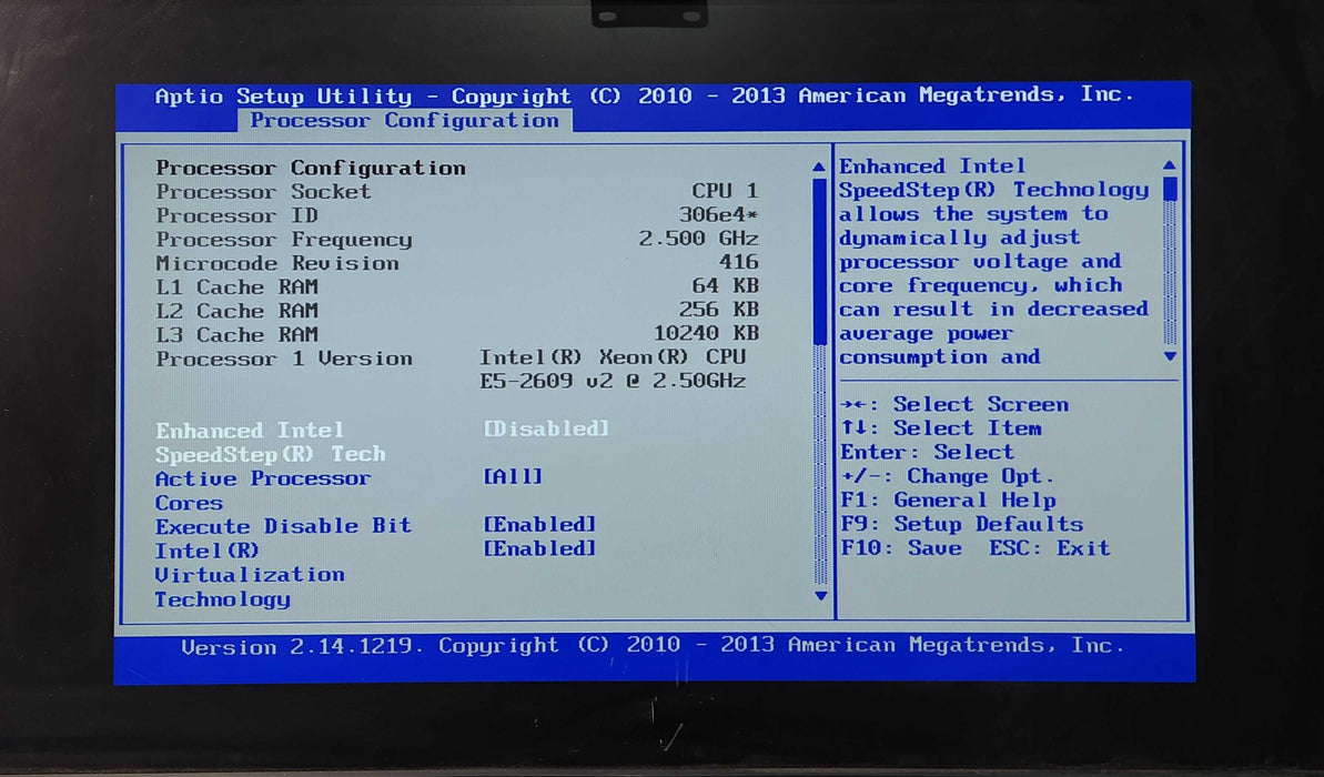 Riverbed Steelhead Server 1UAGA 4x3.5", Xeon E5-2609 v2 2.50GHz, 16GB RAM