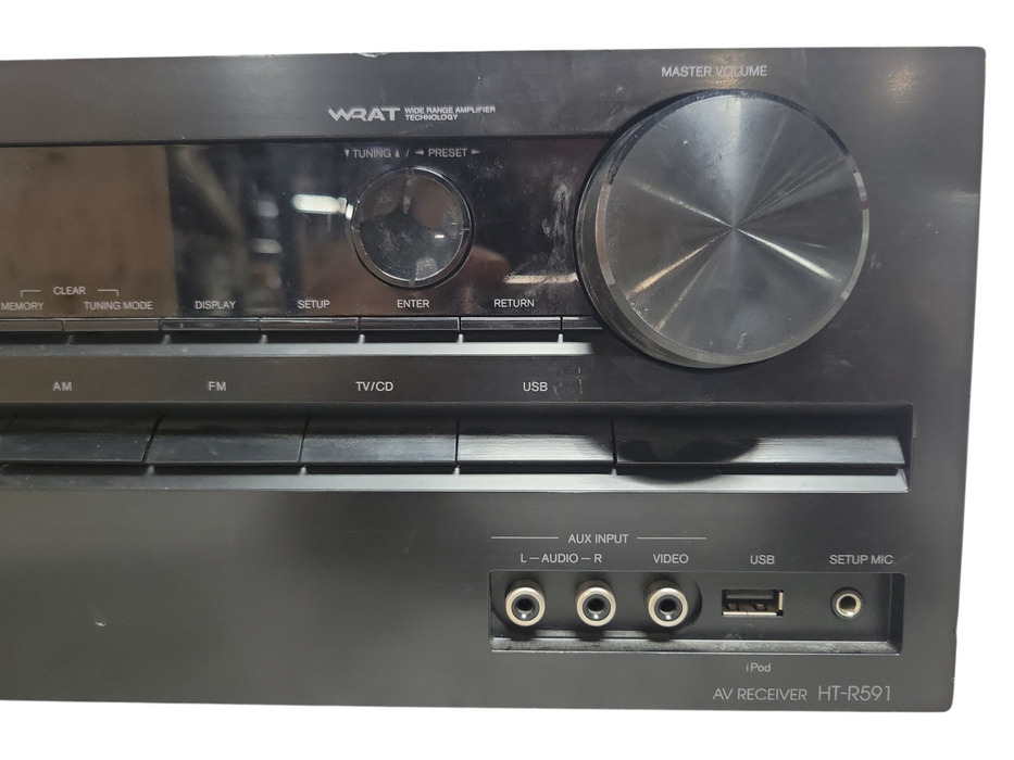 Onkyo HT-R591 Home Theater HDMI AV Receiver No Remote _