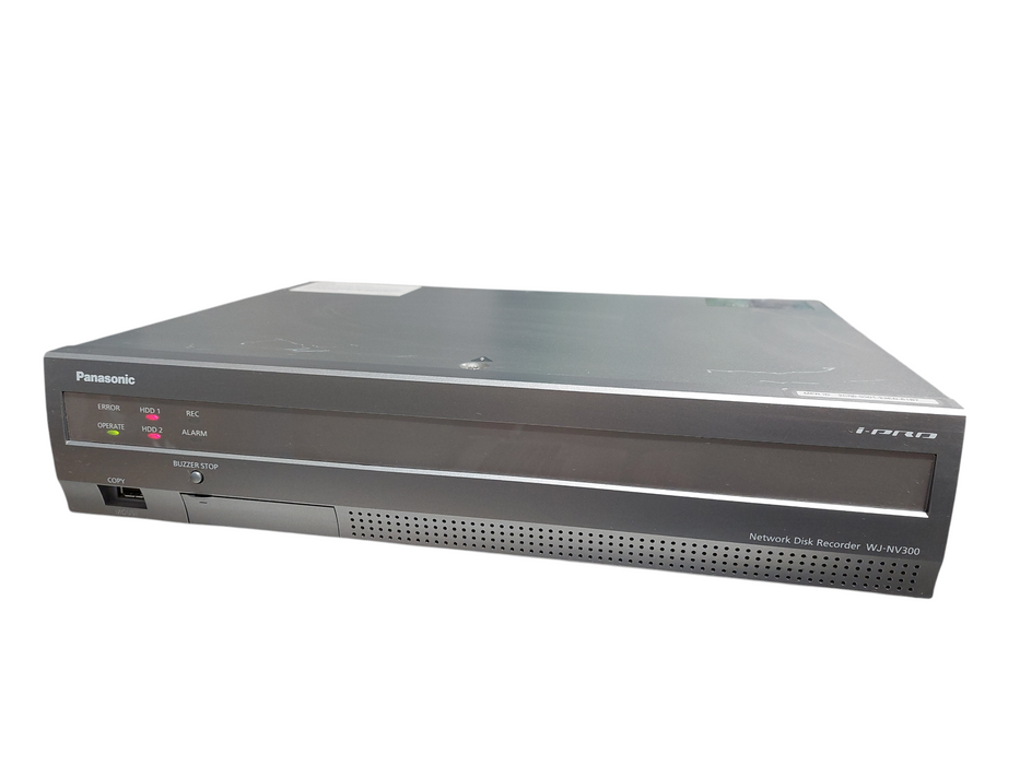 Panasonic IPro Network Disk Recorder Model: WJ-NV300 =