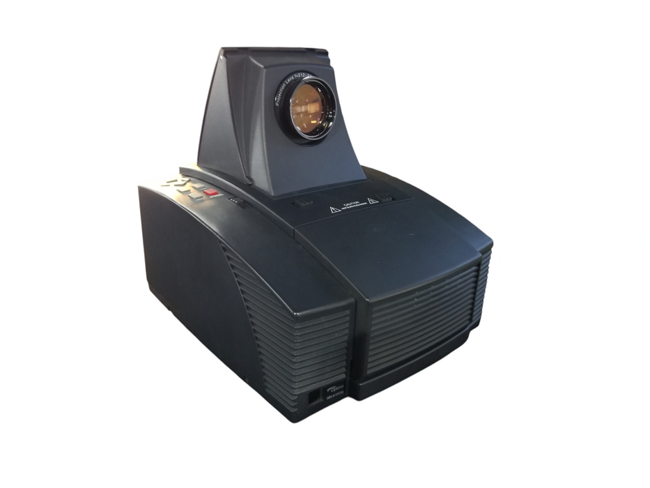 OPTOMA EzPro 550 LCD Vintage Projector w/ Case & Accessories -  AS-IS