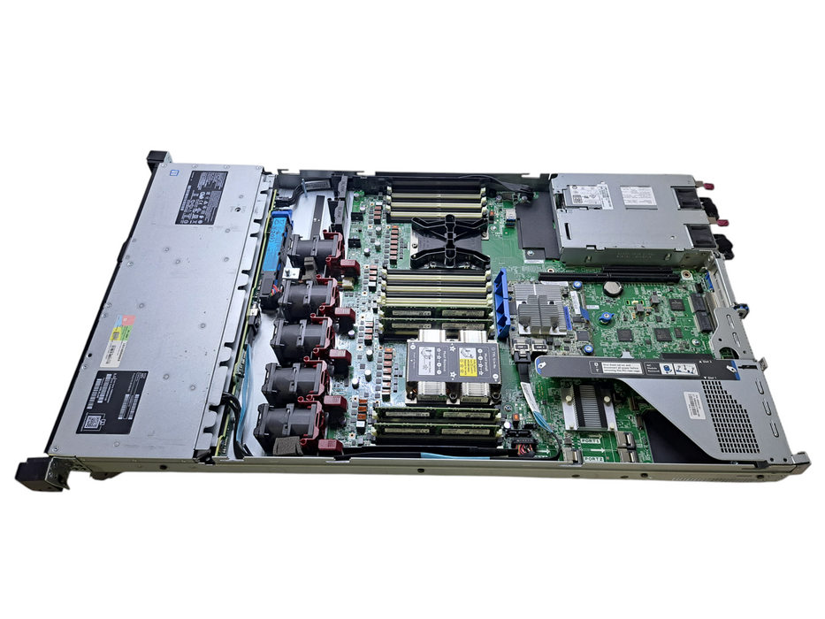 HP DL360 Gen10 | Xeon Bronze 3104 @1.70GHz, 64GB DDR4, 4x 8TB SAS, P408i-a