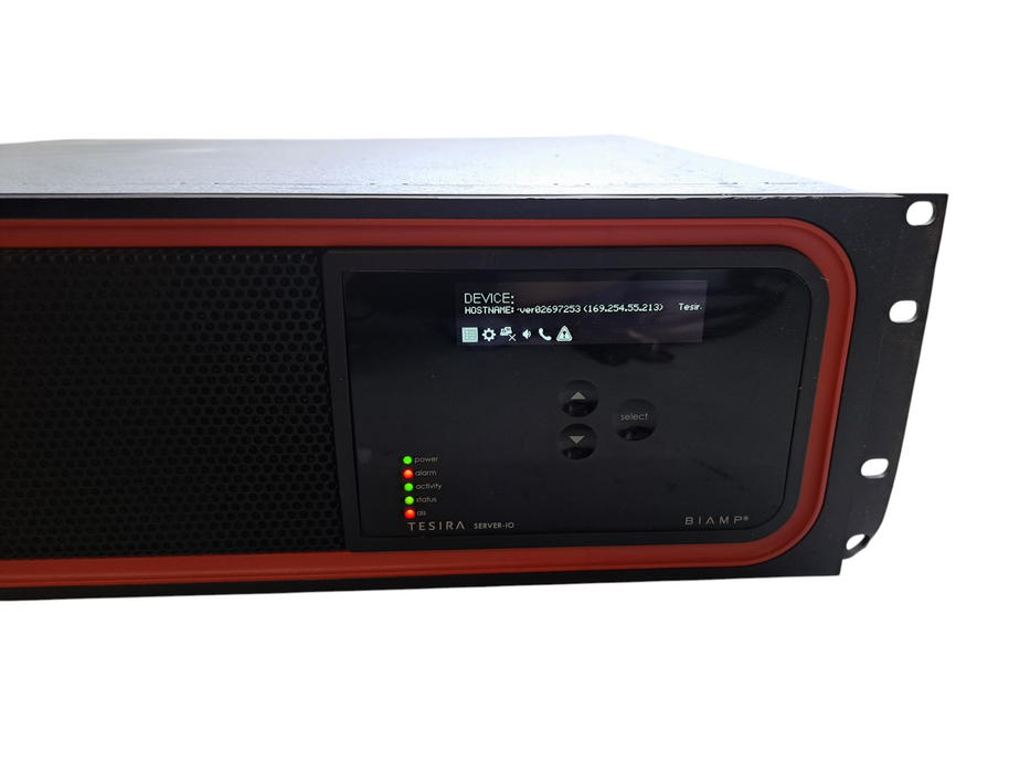 Biamp Tesira SERVER-IO Networked Audio DSP w/ 6x SEC-4, SOC/SIC, 4x SVC )
