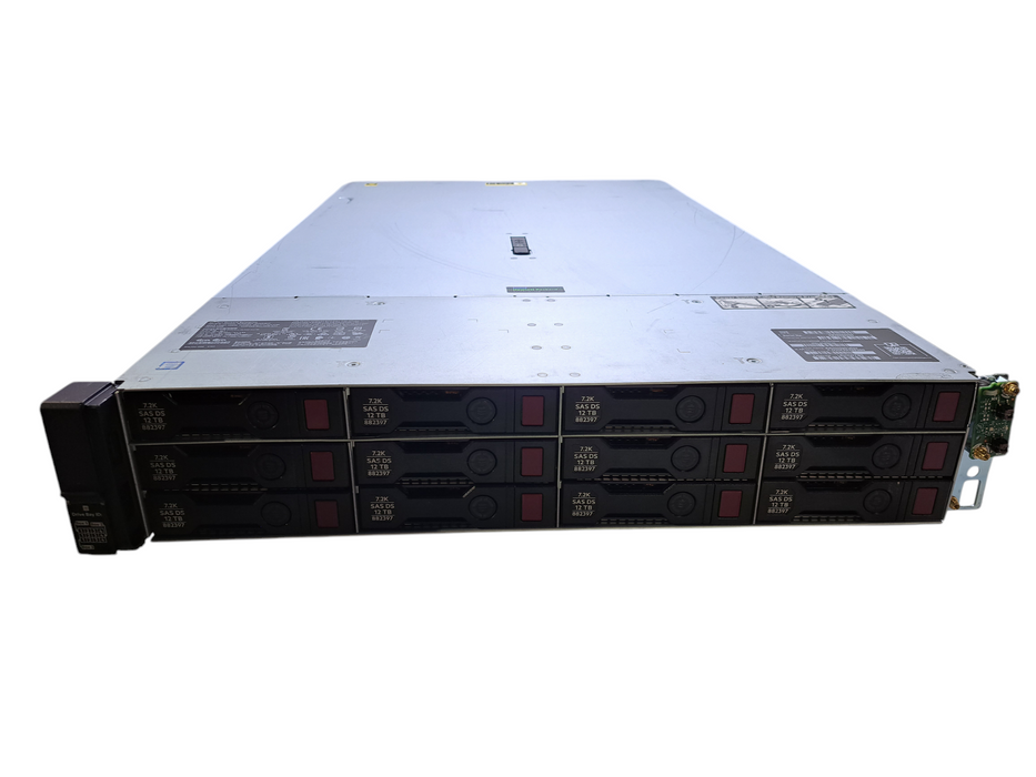 HP DL380 Gen10 2U 12x 3.5"| 2x Xeon Silver 4110 @ 2.1GHz, 64GB DDR4, No RAID