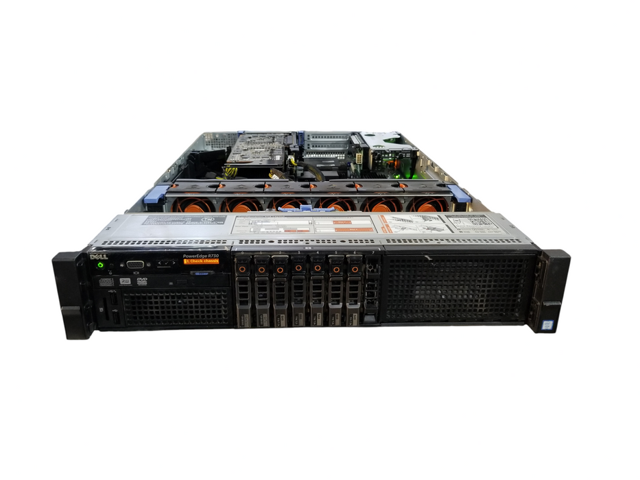 DELL PowerEdge R730 2x Xeon E5-2695v3 2.30GHz 80GB DDR4 Tesla-M60 GPU, H730