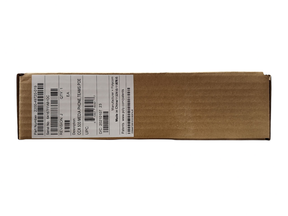 *NEW OPEN BOX* Poly CCX 500 VoIP Teams Skype HD Voice Business Media Phone Q