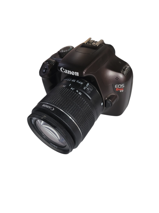 Canon EOS Rebel T3 DSLR Camera DS126291  w/ 18-55mm Lens - No Battery