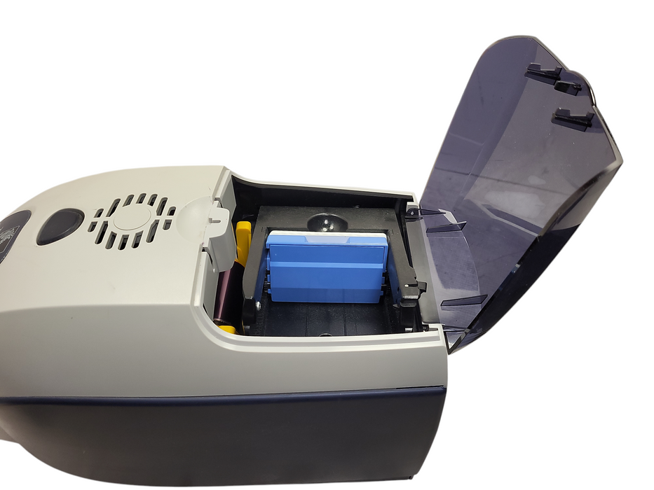 Zebra ZXP Series 3 Z31-0000b000us00 Single Side ID Card Printer w/ AC $