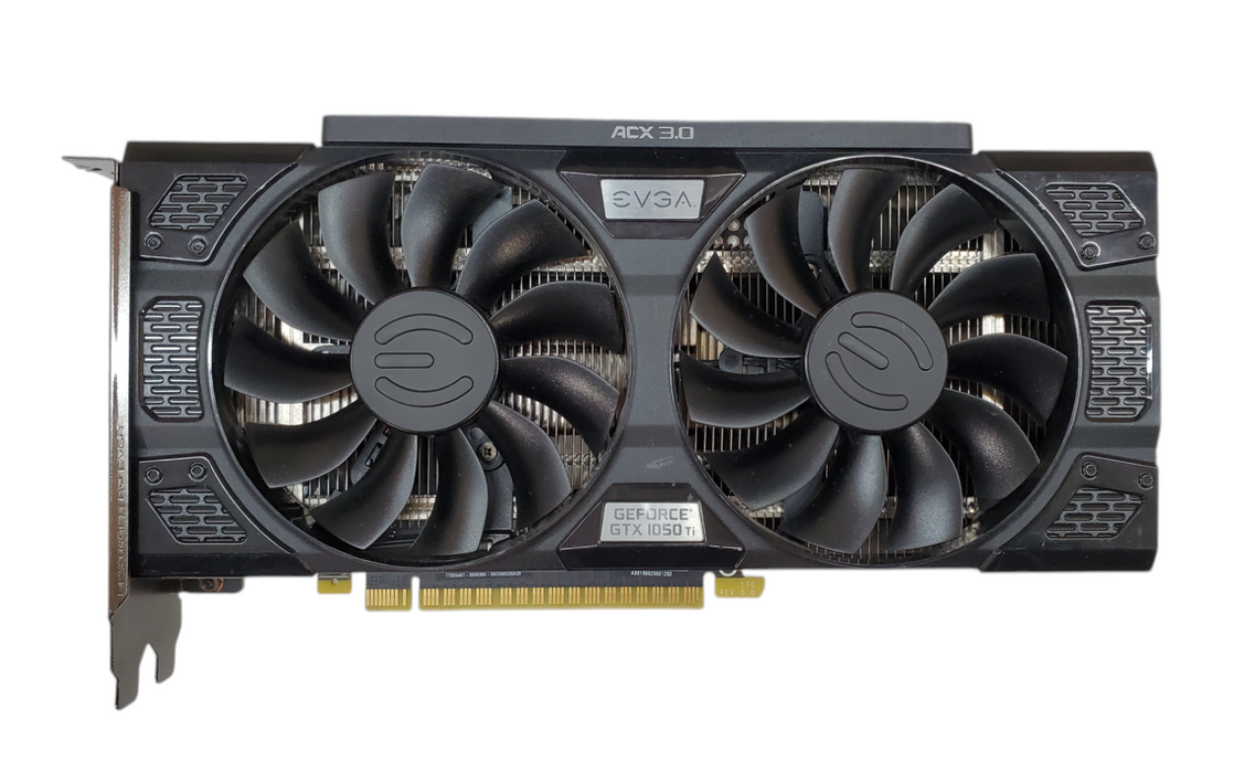 EVGA GeForce GTX 1050 Ti 4GB GDDR5 Graphics Card (04G-P4-6255-RX)