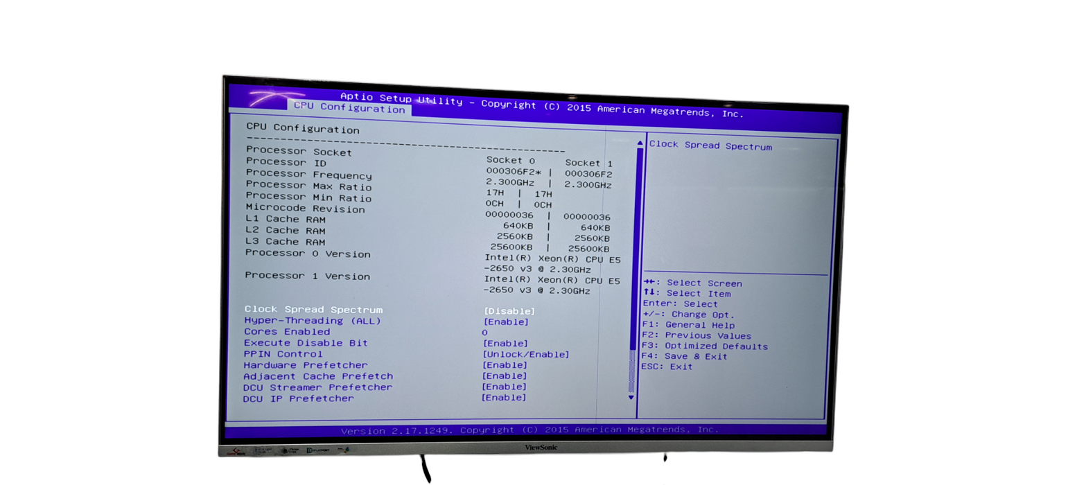 SuperMicro X10DRi/X10DRi-T 2x Xeon E5-2650 V3 CPU|32GB DDR4|No HDD|2x740W |READ