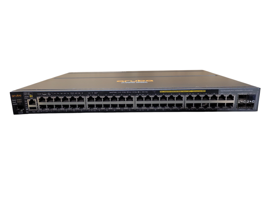 Aruba J9729A 2920-48G-POE+ | 48-Port Gigabit PoE+ Network Switch 1x PSU !