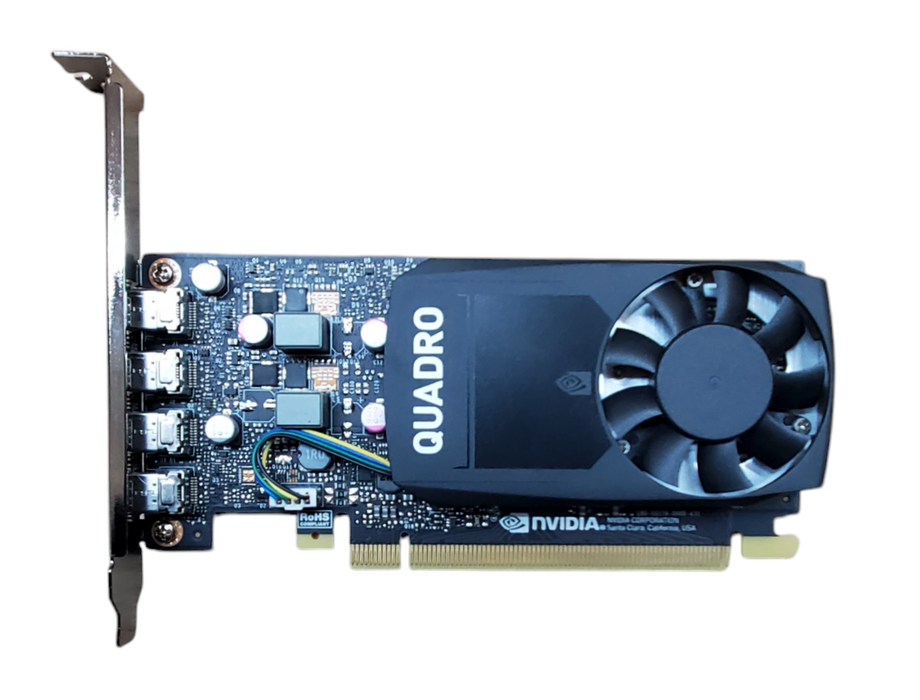 Nvidia Quadro P620 | 2GB GDDR5 Graphics Card | 4x Mini DP