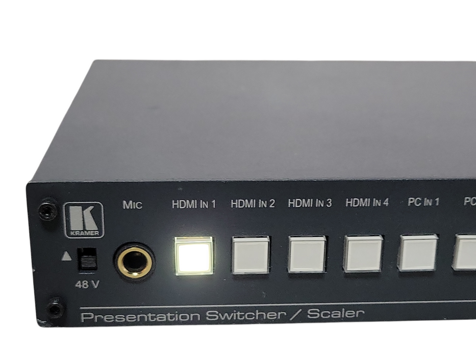 Kramer VP-440 6-Input Presentation Switcher / Video Scaler, READ _
