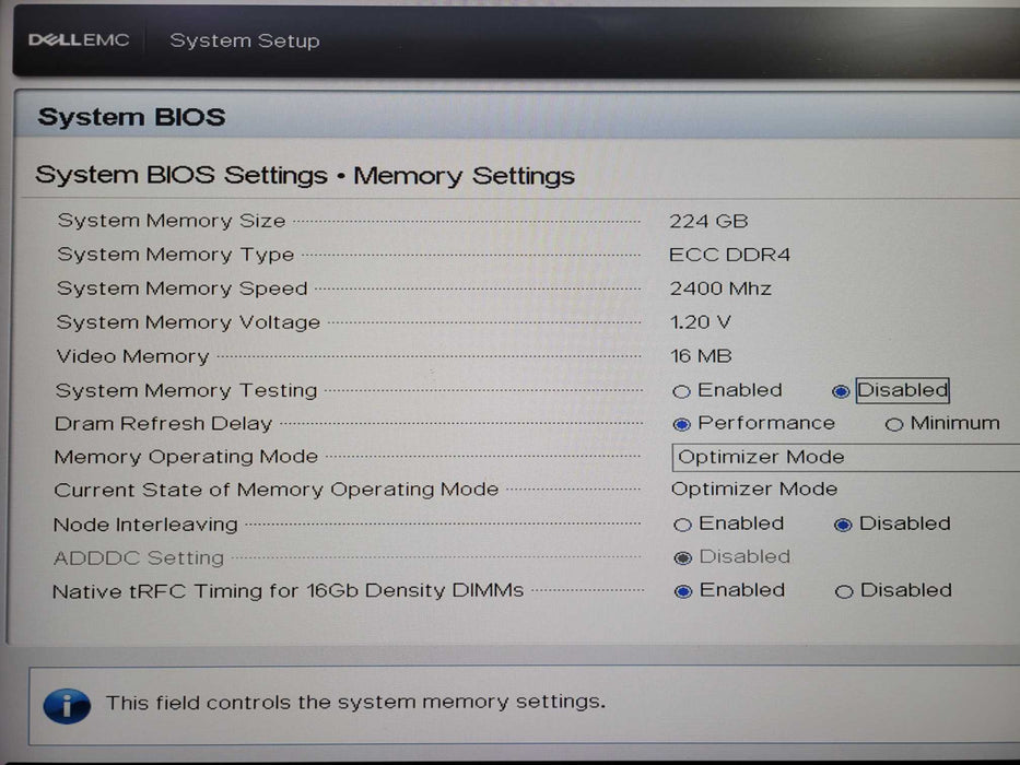 DELL XC640-4 1U 2x Xeon Silver 4214 @ 2.20GHz 224GB RAM  HBA330 Mini 4x3.5" !