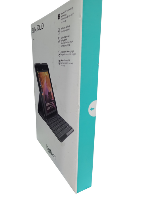 Logitech Slim Folio Keyboard/Cover Case Folio for iPad