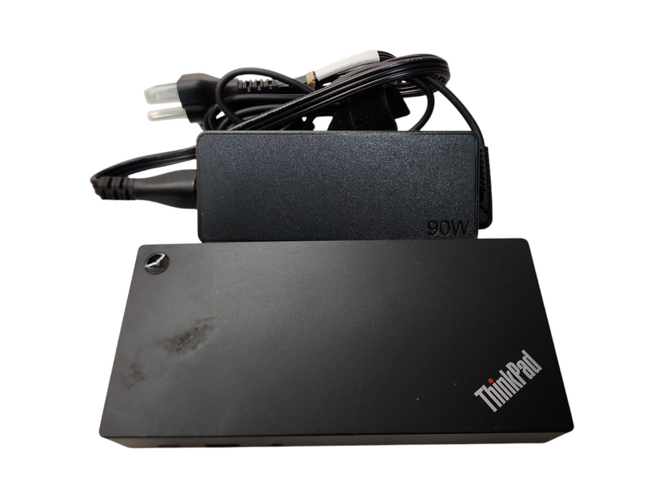 Lenovo ThinkPad USB-C Dock Gen 2 LDC-G2 w/ 90W Power Adapter