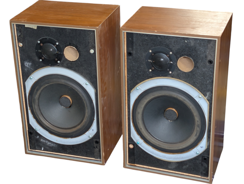 Goodmans Mezzo SL Hi-Fi Vintage Speakers made in England 60W Pair -