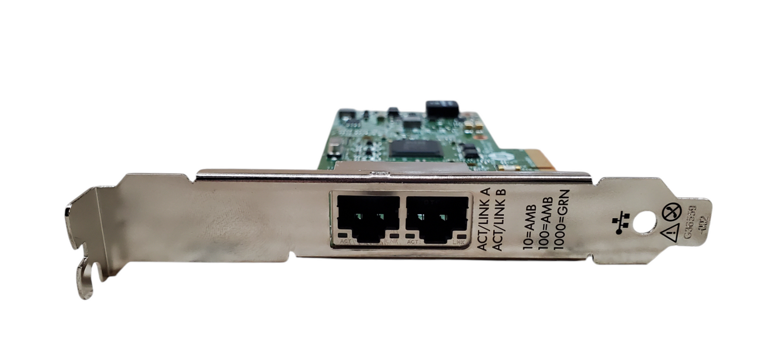 HP Ethernet 1GB 2-Port 361t Adapter 656241-002 Q