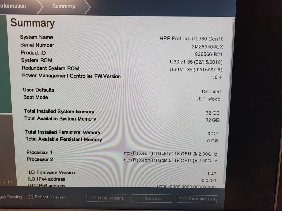HP DL380 Gen 10 2U 8x2.5" 2x Gold 5118 32GB DDR4 P408i-a SR GEN10 $