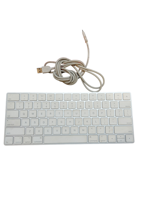 Lot 2x Genuine Apple Magic Keyboard Silver A1644 with Lightning Cable