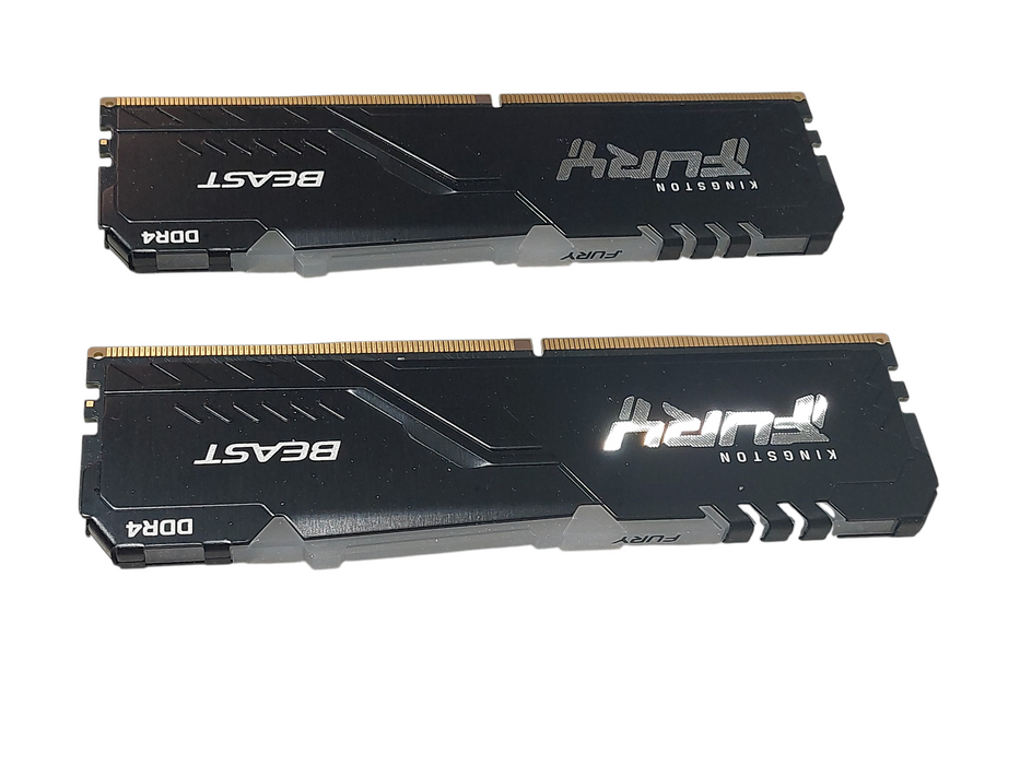 Kingston Fury Beast DDR4 RGB Kit of 2 16GB  KF432C16BBAK2/16 =
