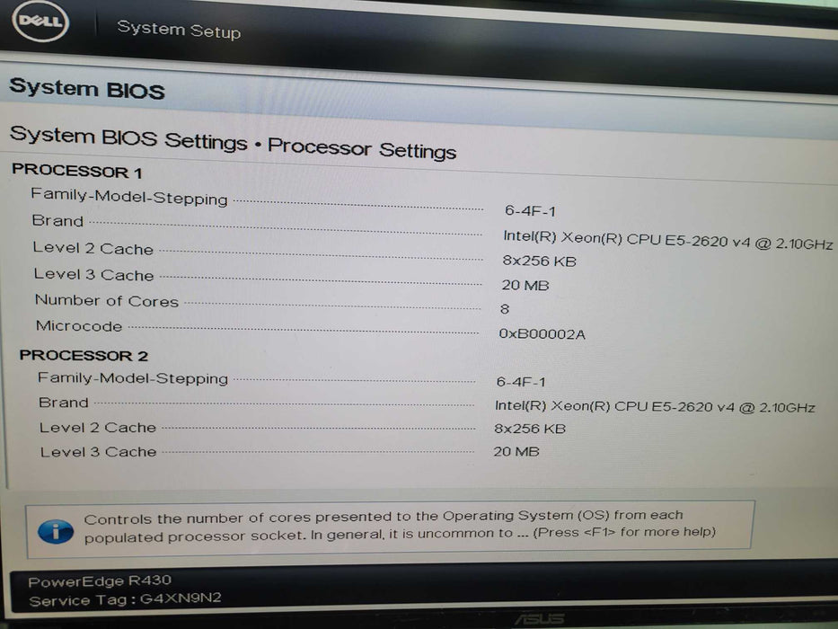 Dell PowerEdge R430 -2x Xeon E5-2620 v4 32GB DDR4 PERC H330 Mini 450W PSU %