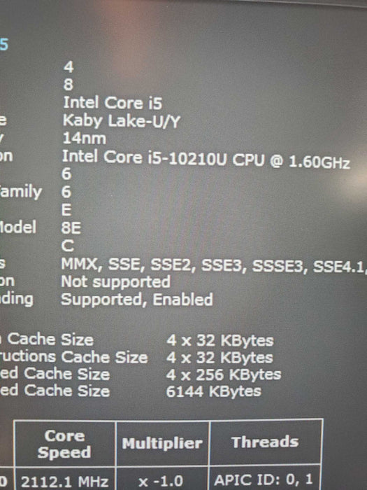 Lenovo ThinkPad L14 Gen 1 - 14" | i7-10210U | 16GB | 256GB NVME  Lap200