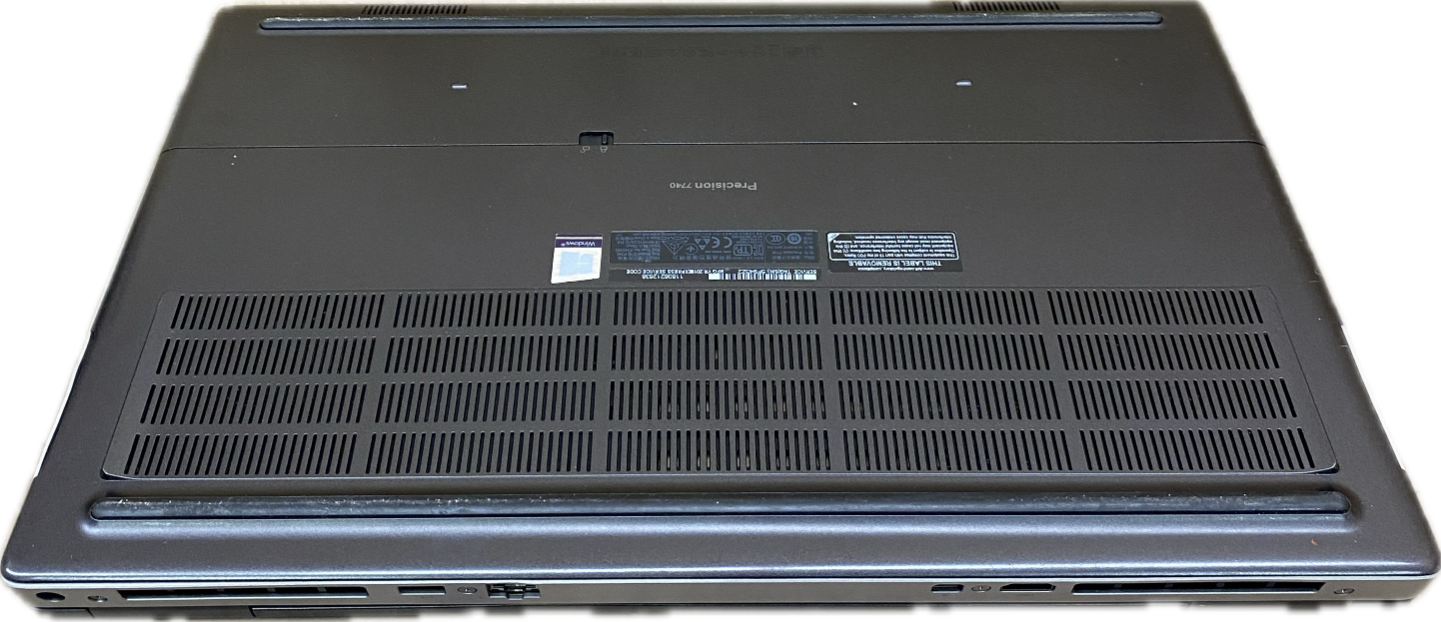Dell Precision 7740 i7-9750H RTX 3000 6GB GPU 16GB RAM 512GB SSD