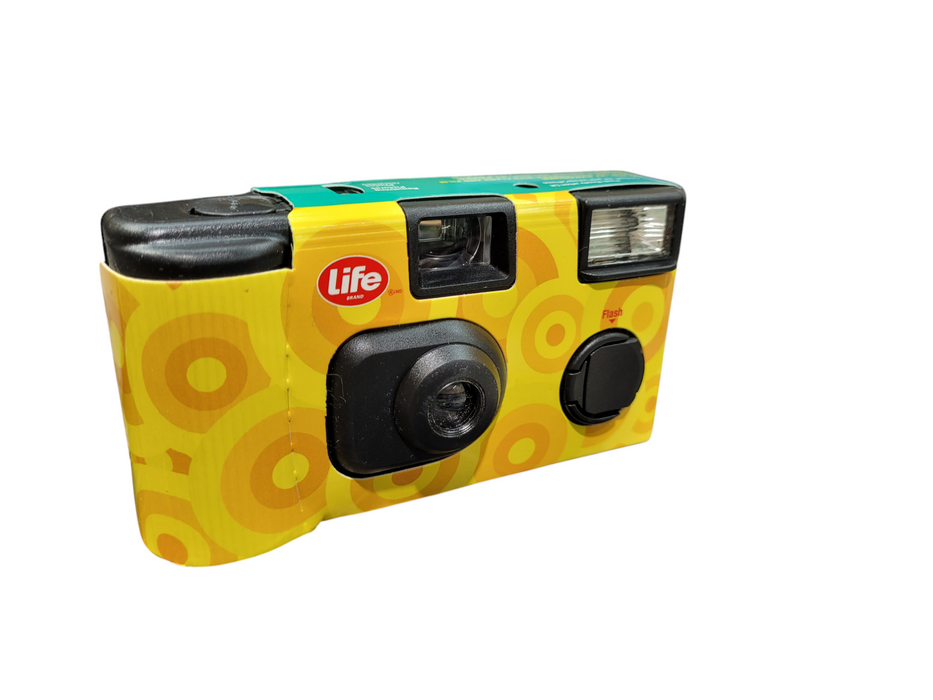 LIFE BRAND single use camera 800 film 27 exposure with flash