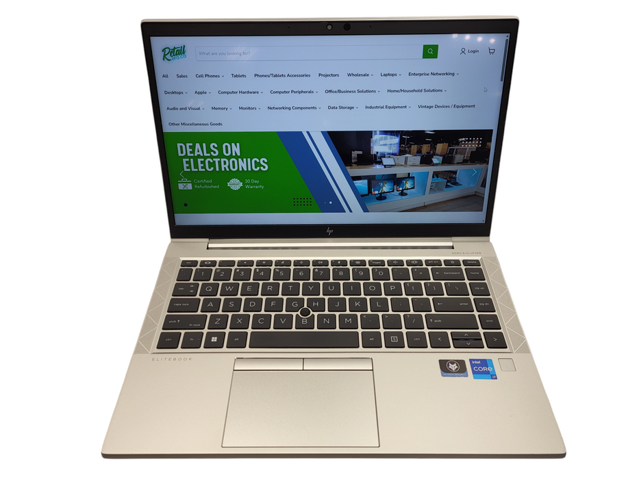 HP EliteBook 840 G8 Core i7-1165G7@2.8GHz 16GB RAM 256GB NVMe $ Lap200