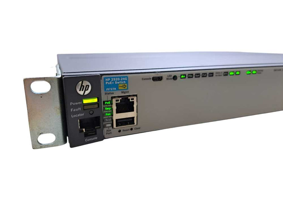 HP 2920-24G PoE+ J9727A | 24-Port Gigabit PoE+ Network Switch | 4x SFP