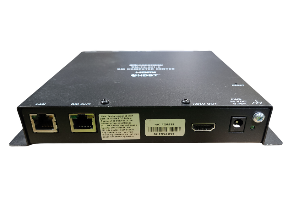 Lot 2x Crestron DM-TX-201-C DigitalMedia Computer Center Room Controller