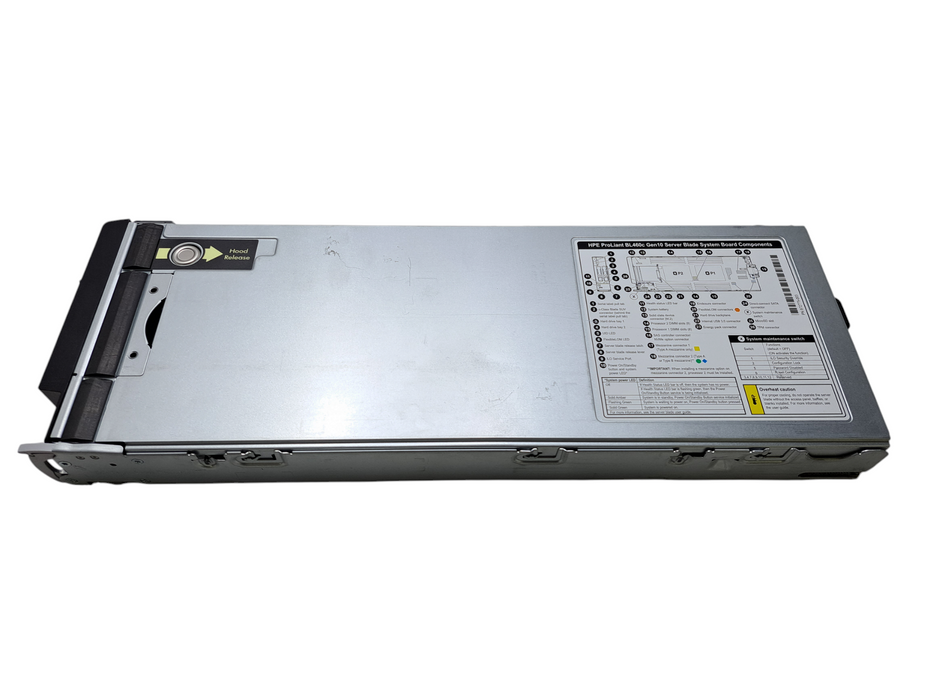 HPE ProLiant BL460c Gen10 Server Blade Barebones | No CPU/RAM/HDD )
