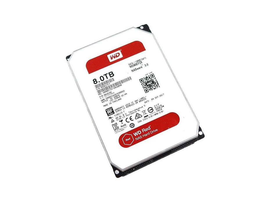 WESTERN DIGITAL 8TB SATA III 3.5'' WD RED NAS HDD WD80EFZX-68UW8N0