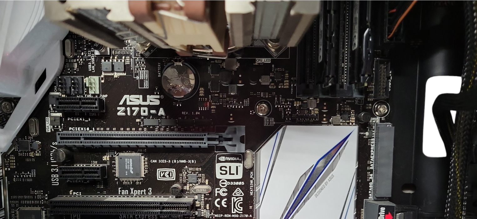 Custom/Asus PC, Core i7-6700K 4.0GHz, 16GB DDR4, 750W PSU, No HDD, READ _