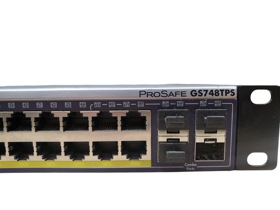 NetGear GS748TPS 48-Port Gigabit Stackable PoE Smart Switch
